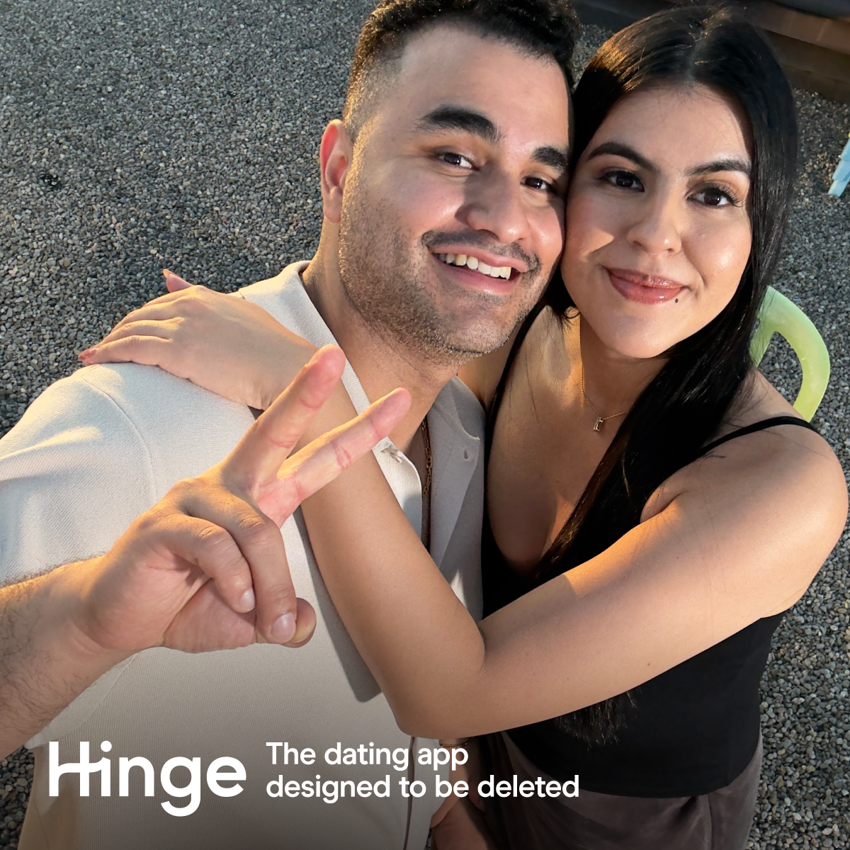 Hinge Facebook ad