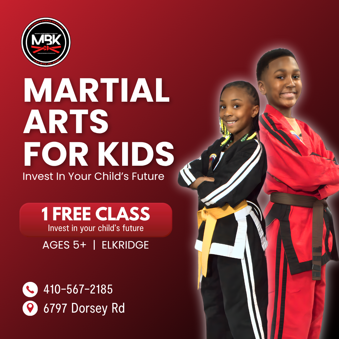 Maryland's Best  Karate Facebook ad