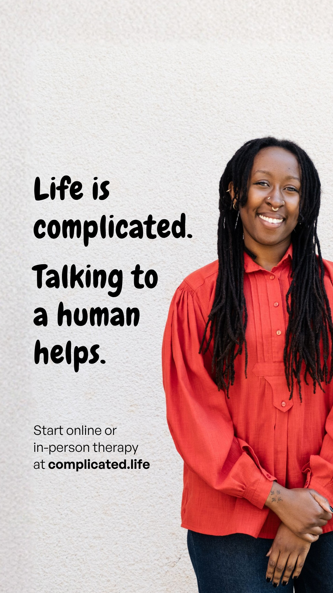 complicated.life Facebook ad