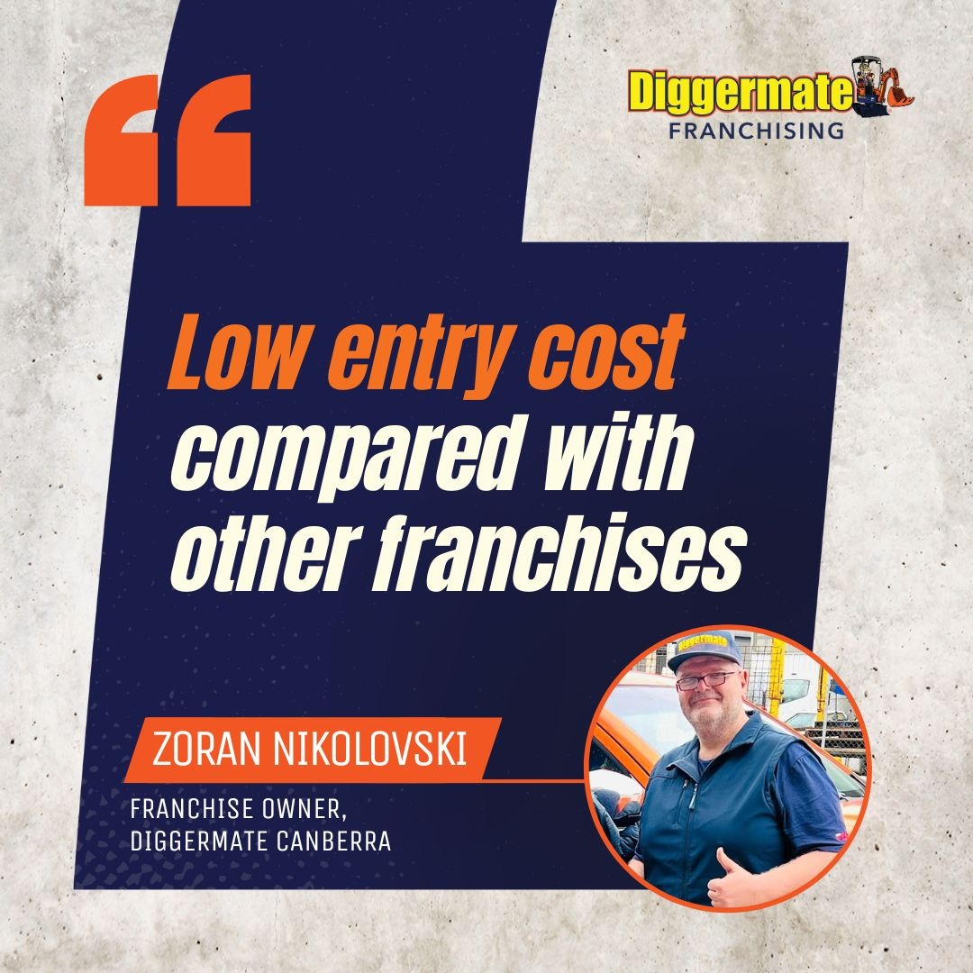 Diggermate Franchising Facebook ad