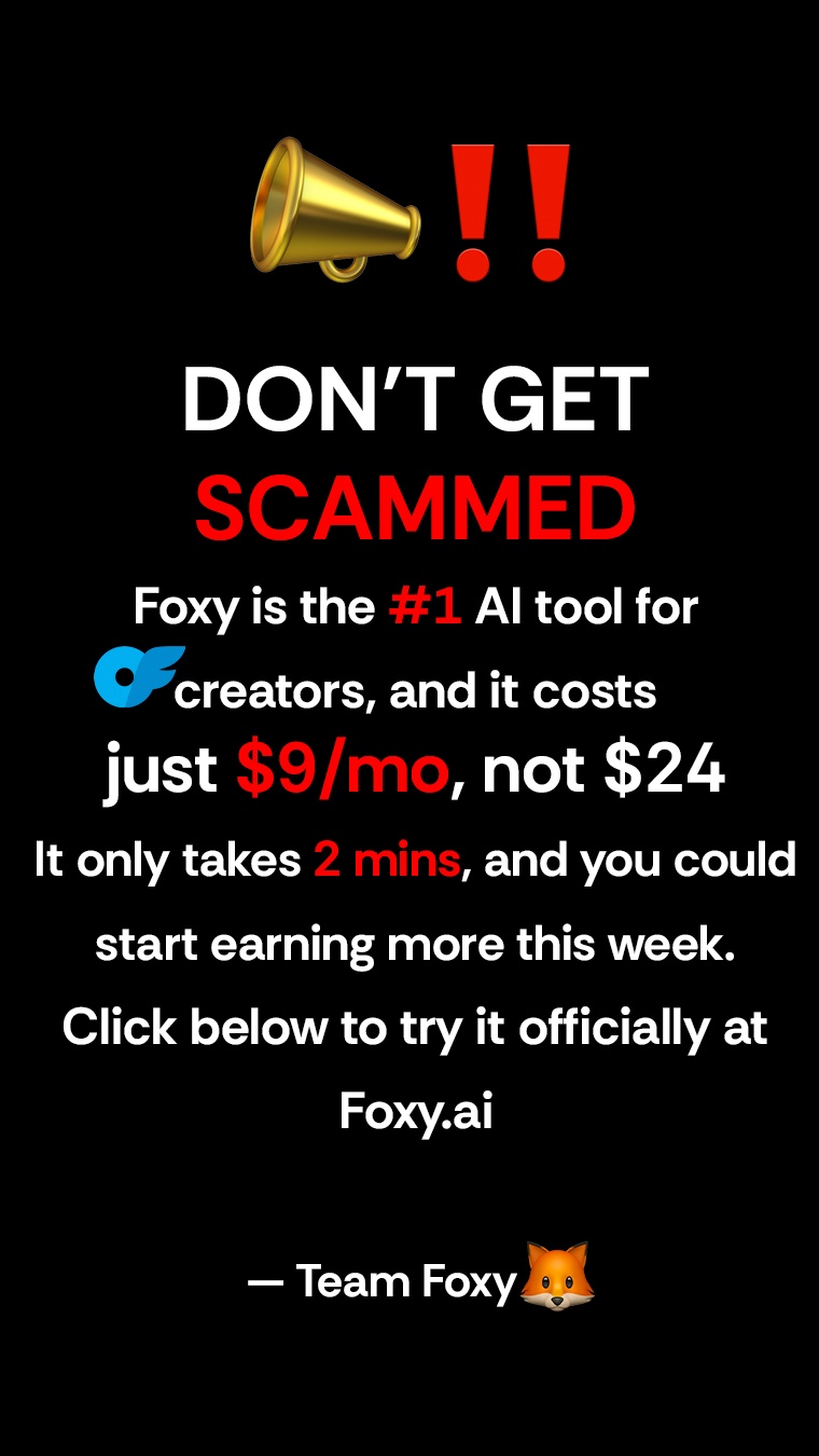 Foxy.ai Facebook ad