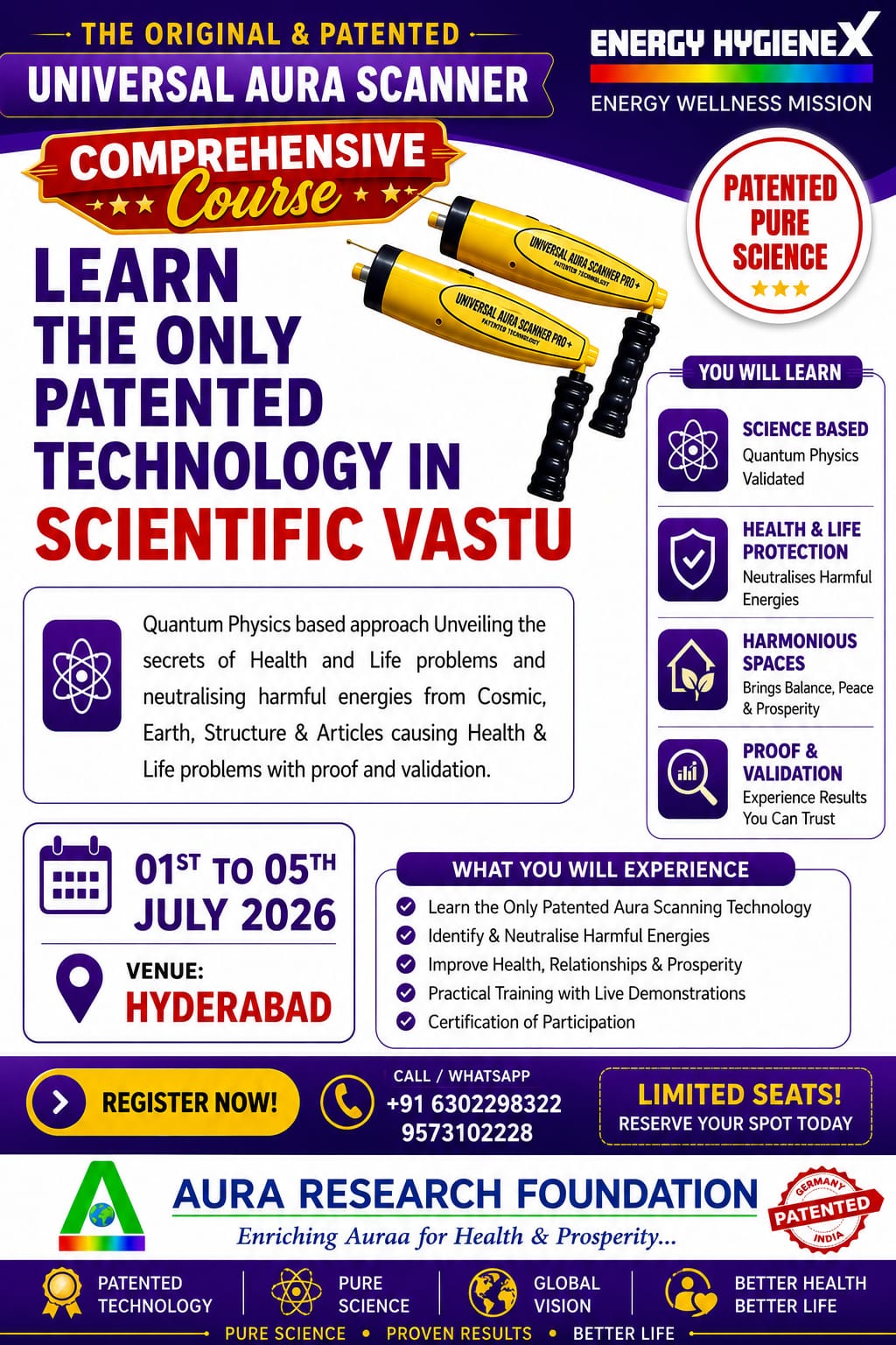 Energy hygienex Facebook ad: Unlock the Secrets of Scientific Vastu with Patented…