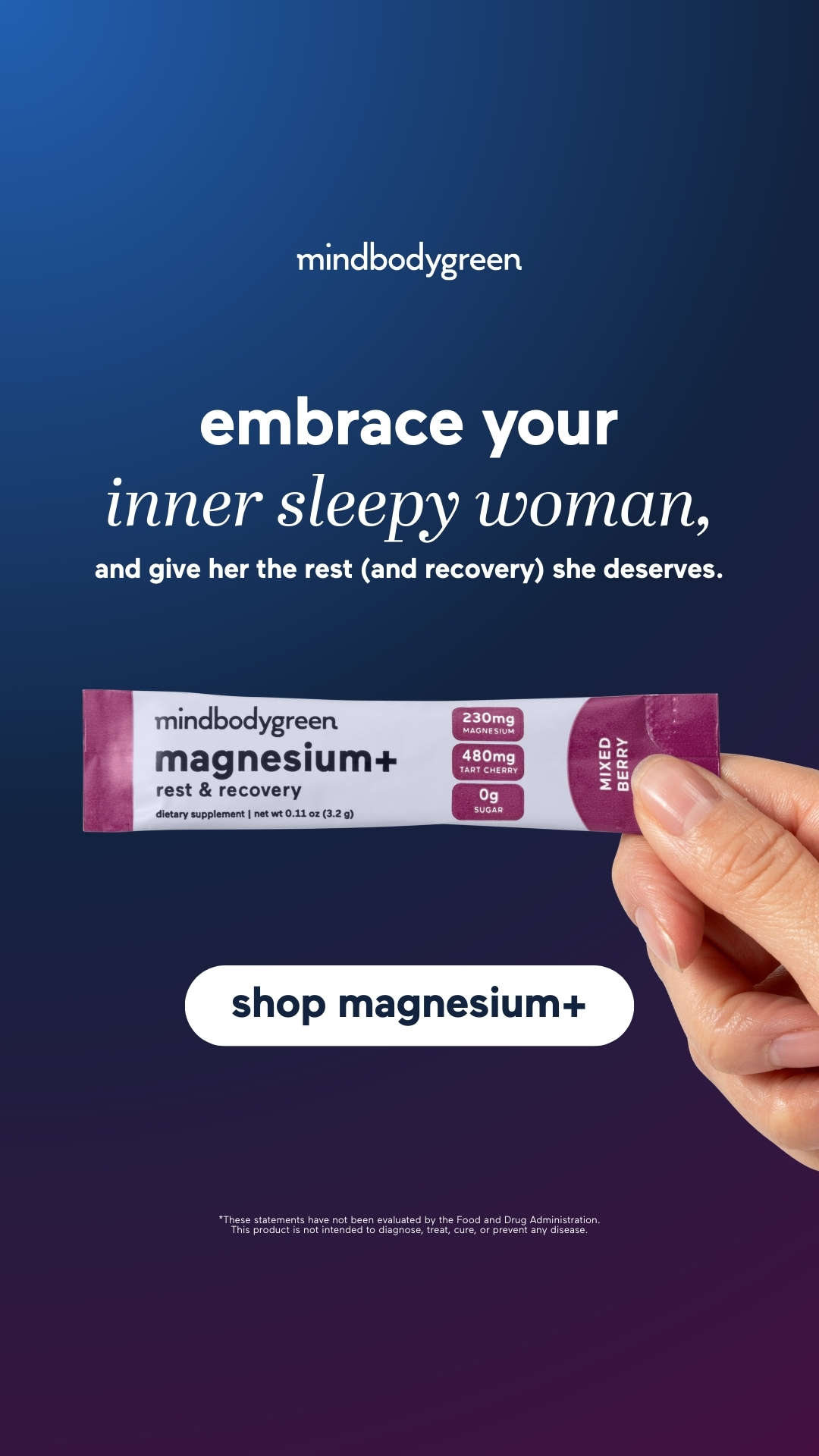 mindbodygreen Facebook ad
