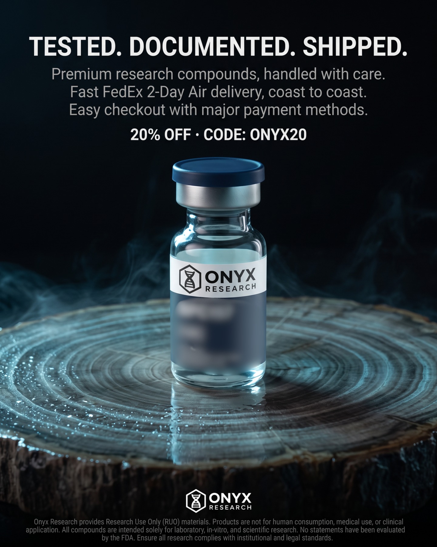 Onyx Research Lab Facebook ad