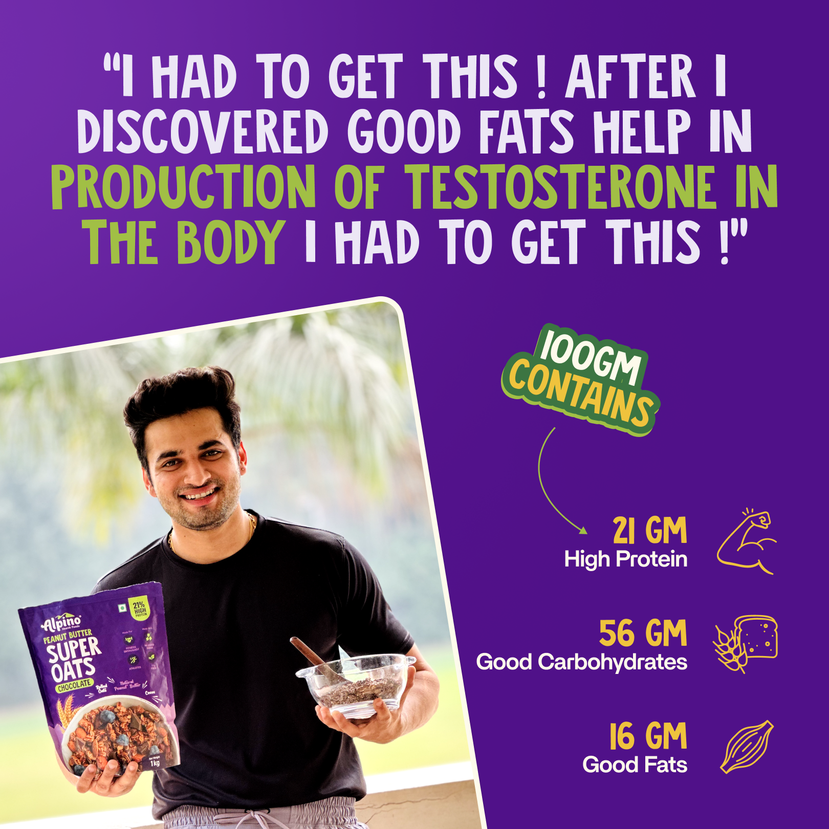 Alpino Health Foods Facebook ad