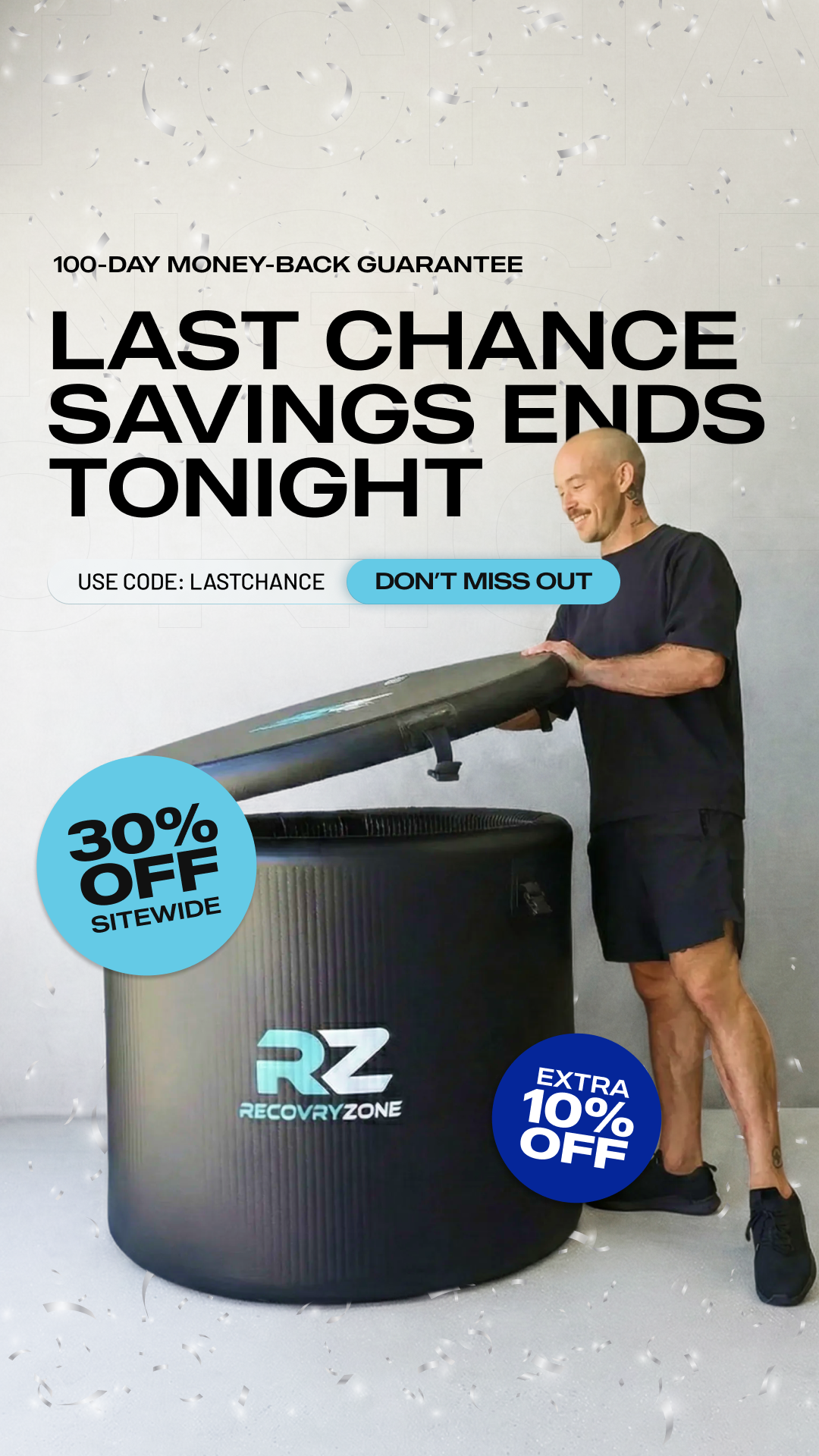 Recovry Zone Facebook ad