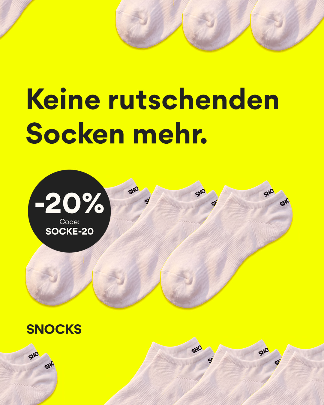 Snocks Facebook ad
