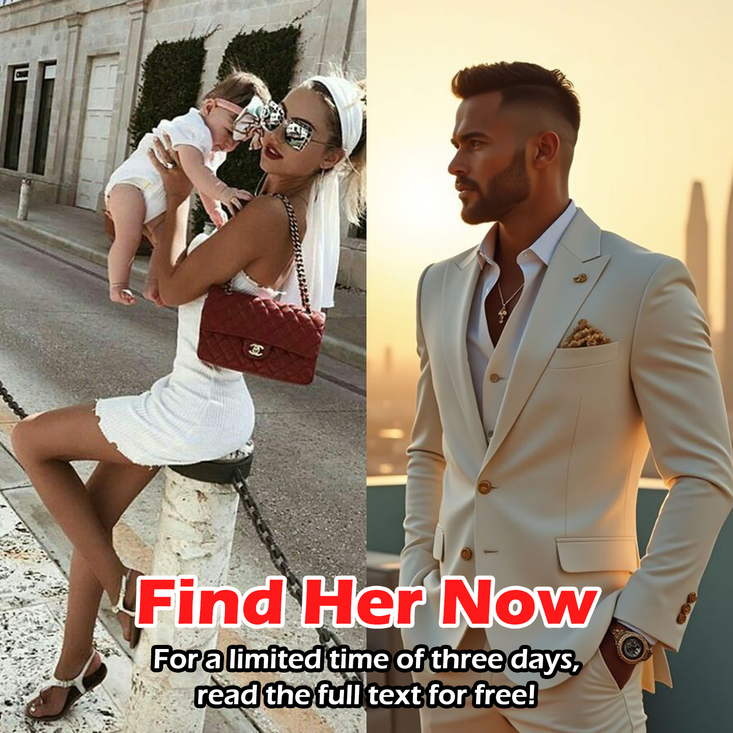 Romance Novels Reading Facebook ad