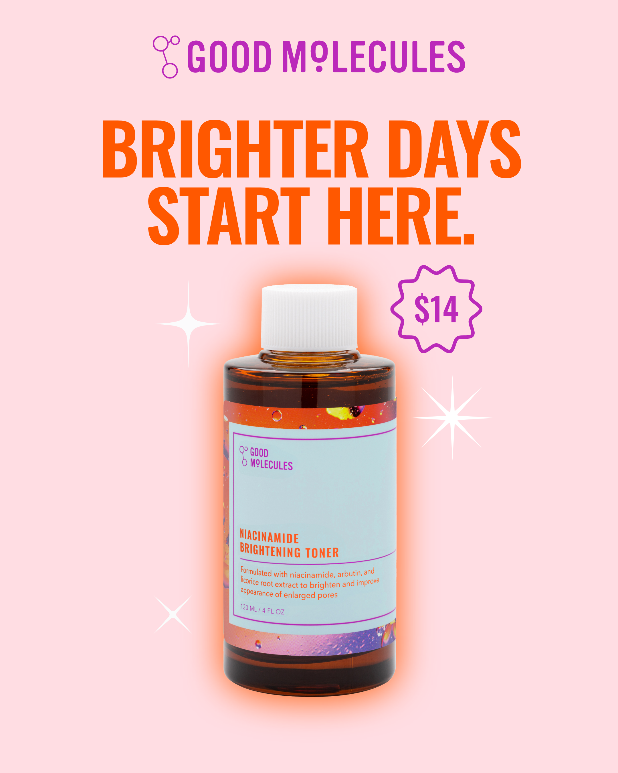 Good Molecules Facebook ad