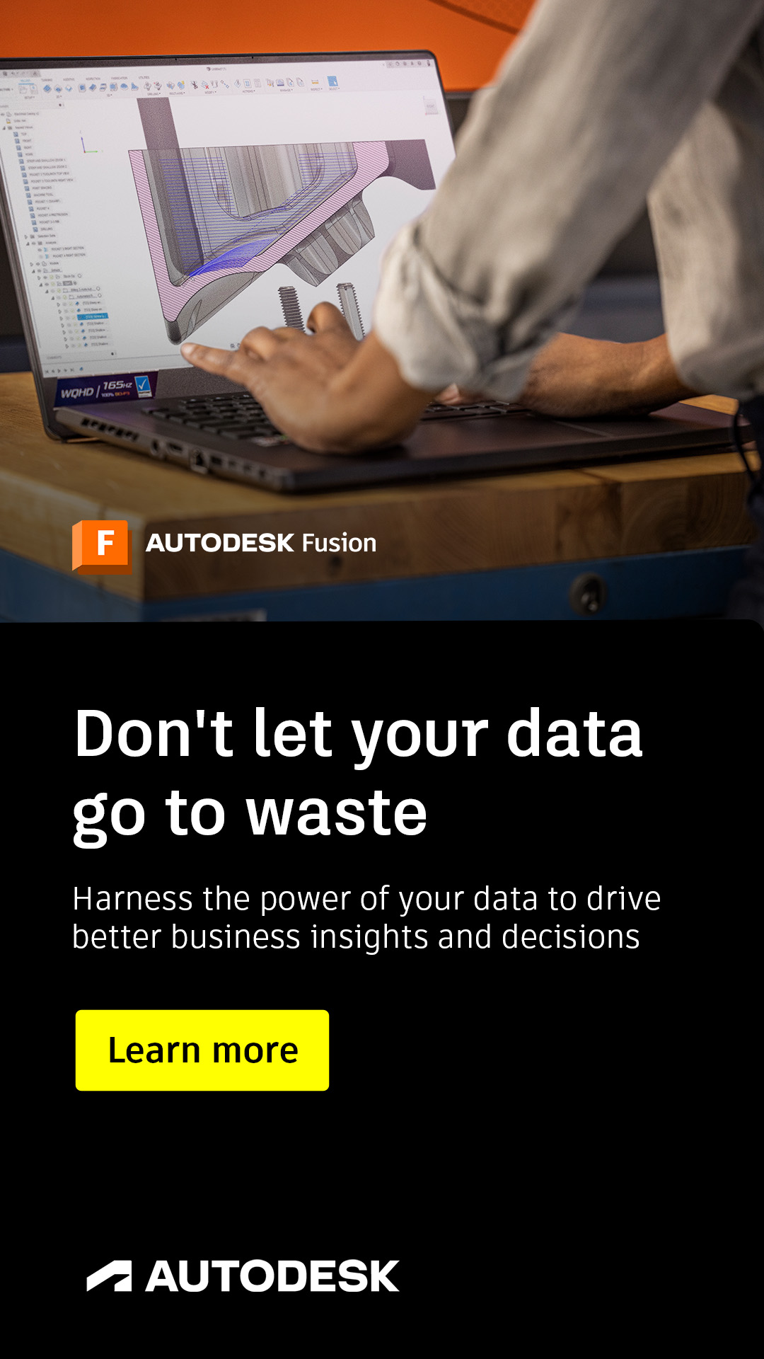 Autodesk Fusion Facebook ad
