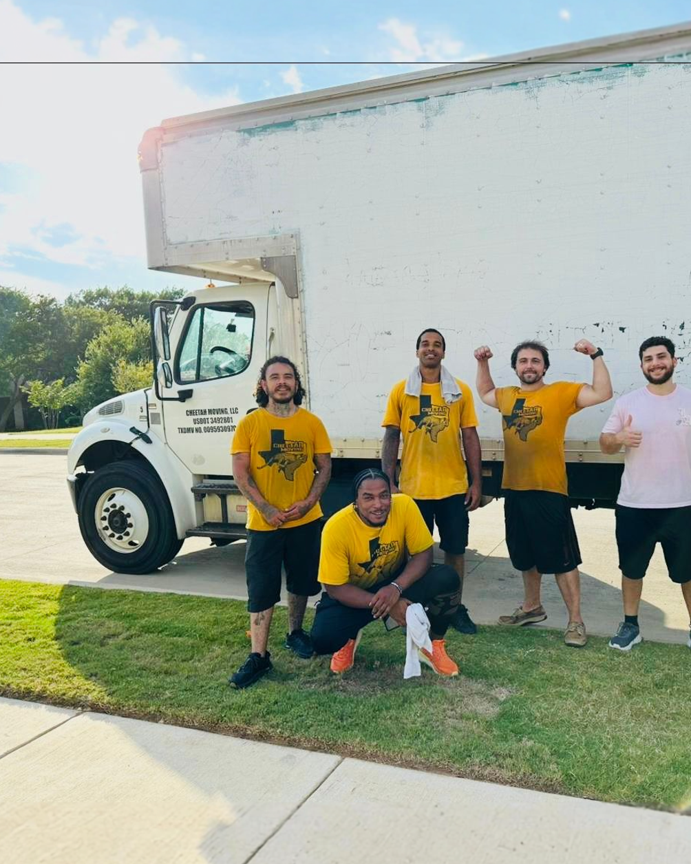 Cheetah Moving DFW Facebook ad: Top-Rated Movers In City