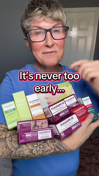 Dr.Melaxin UK Facebook ad: 10-Step Skin Renewal Routine Set