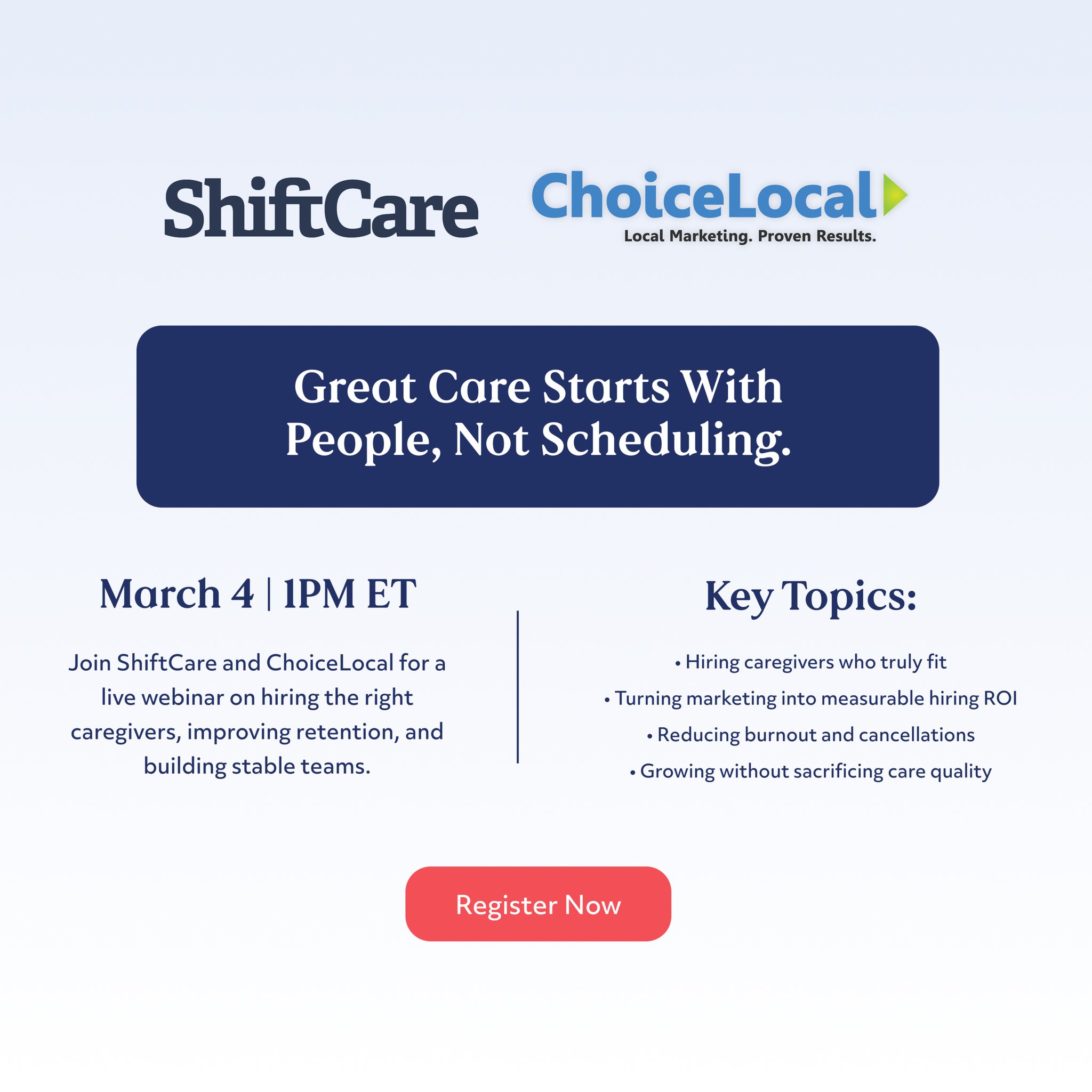 ChoiceLocal Facebook ad from Mar 2, 2026