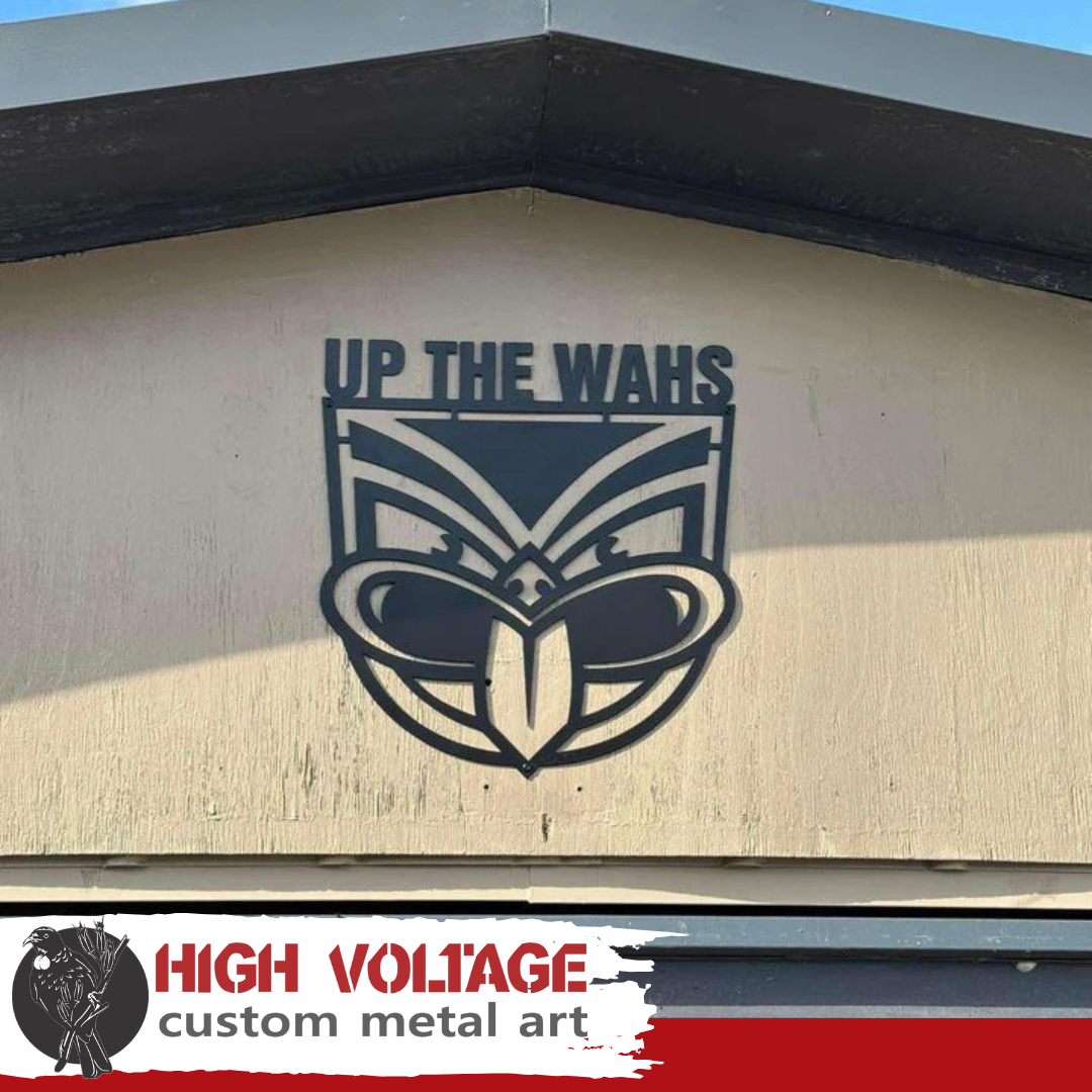 High Voltage Custom Metal Art Facebook ad