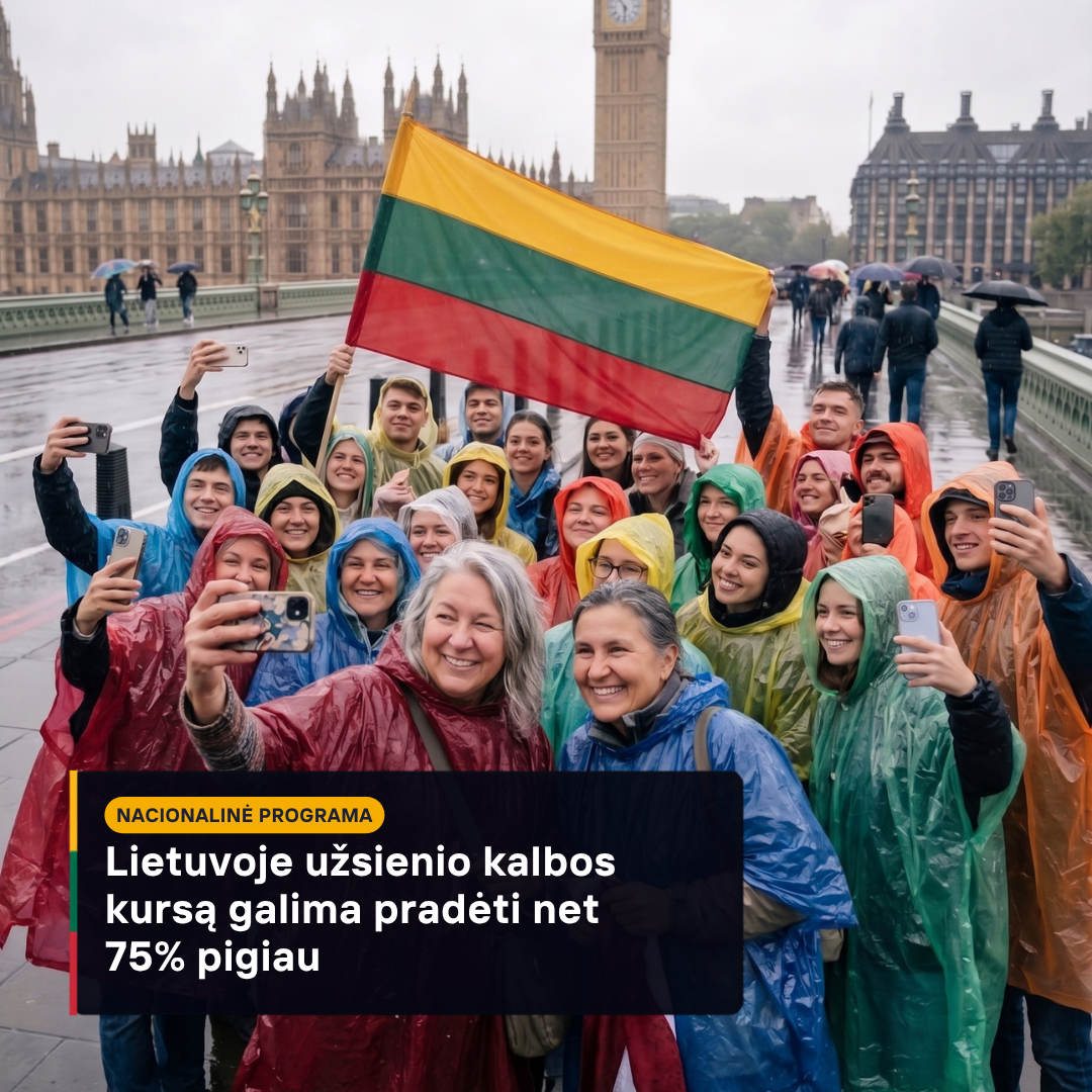 Užsienio kalbų ir tobulėjimo centras Facebook ad