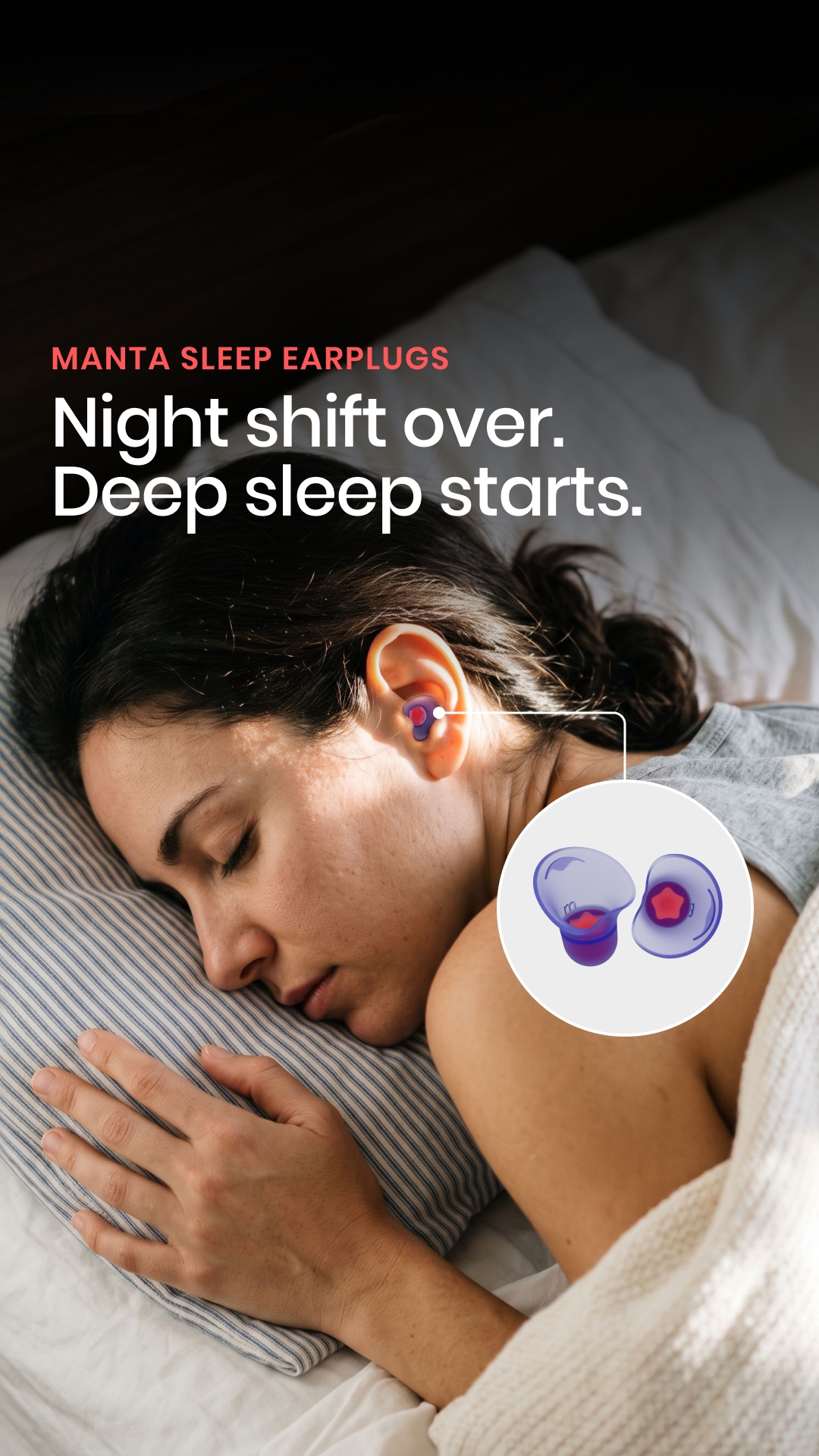 Manta Sleep Facebook ad