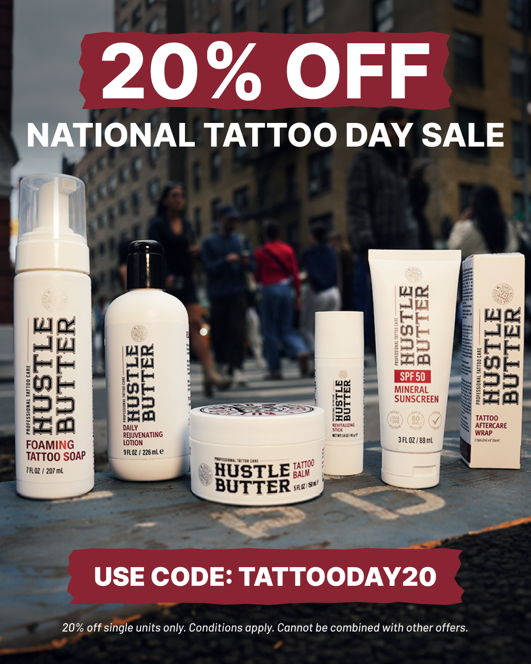 Hustle Butter Deluxe Facebook ad