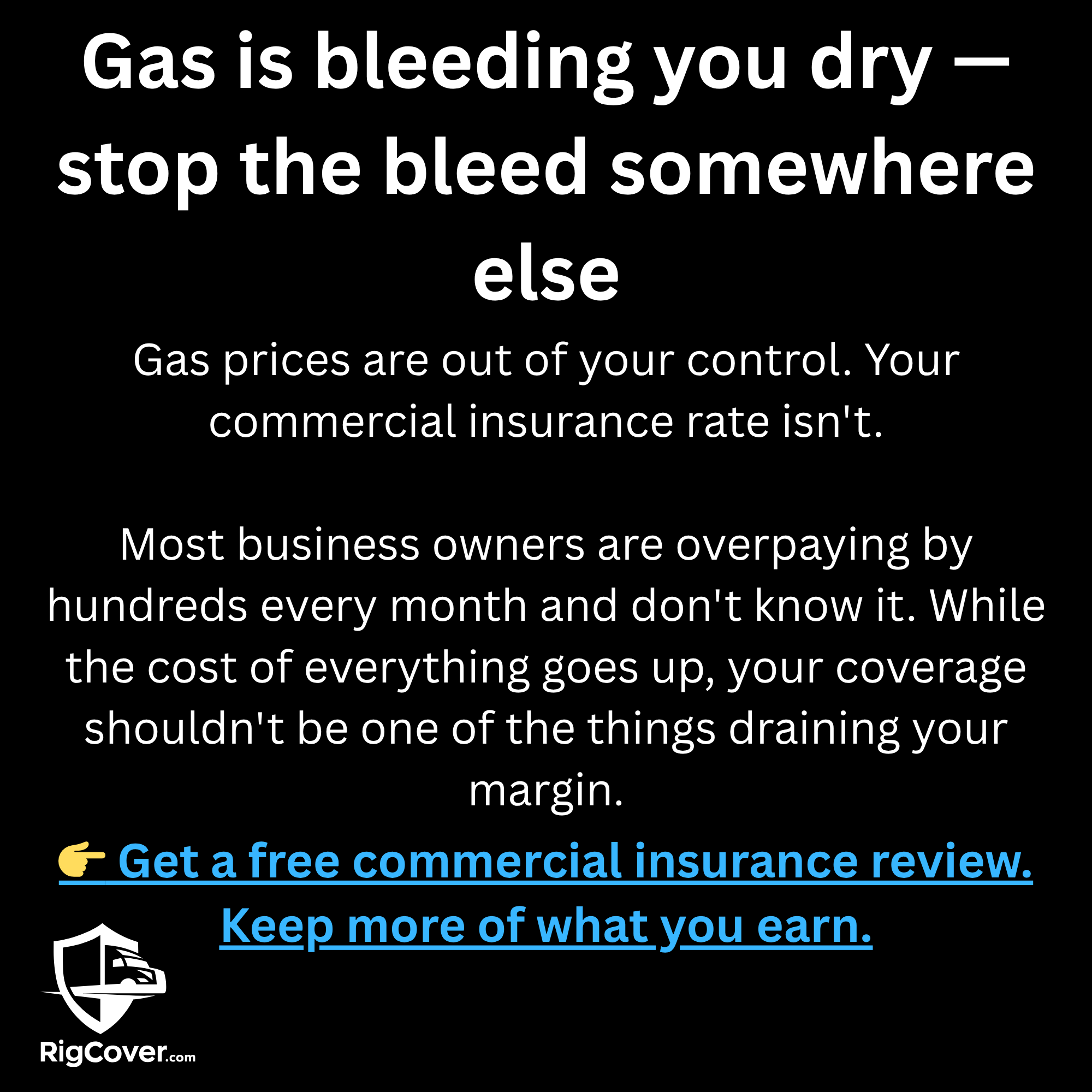 RigCover.com Facebook ad