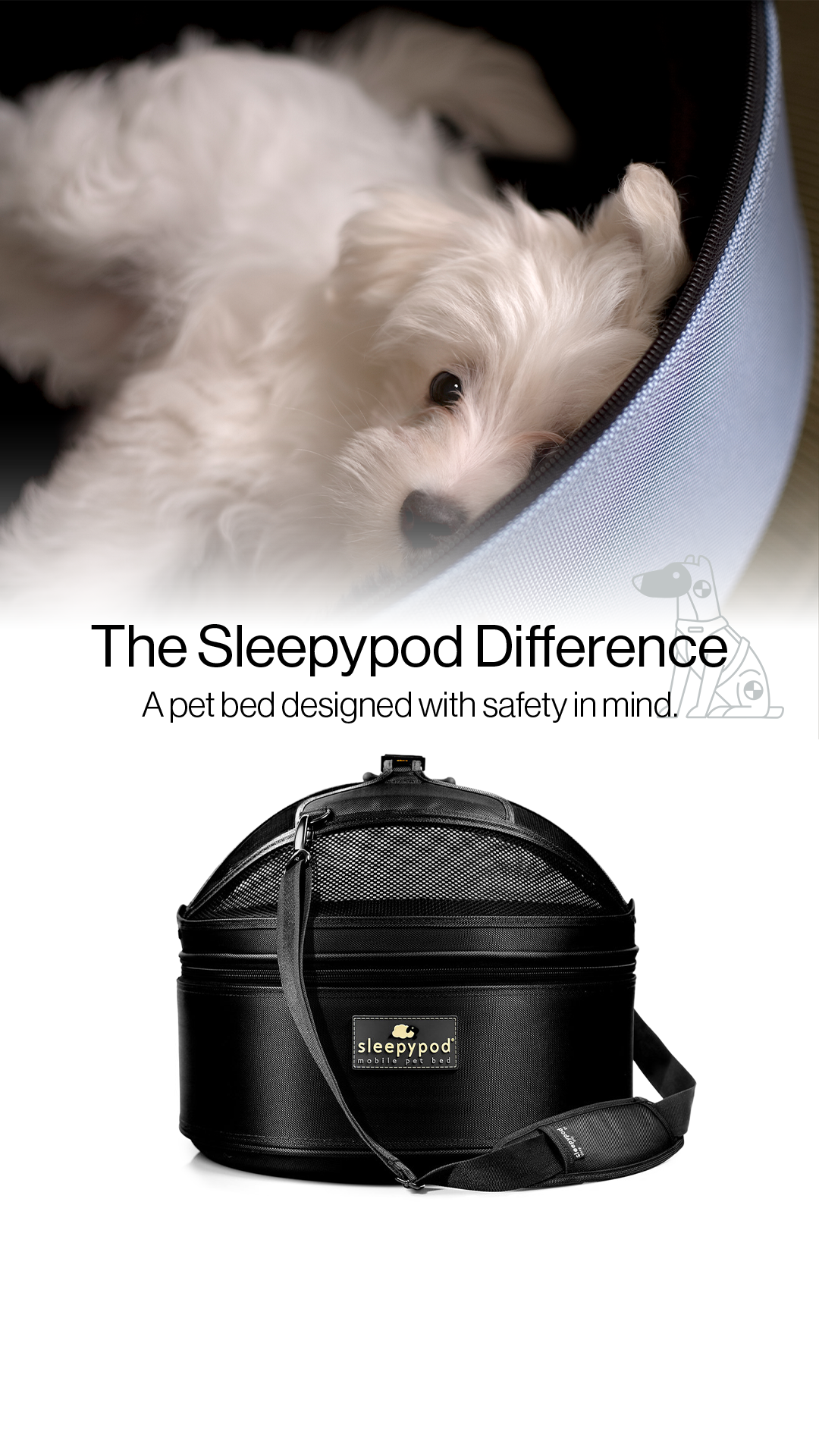 Sleepypod Facebook ad