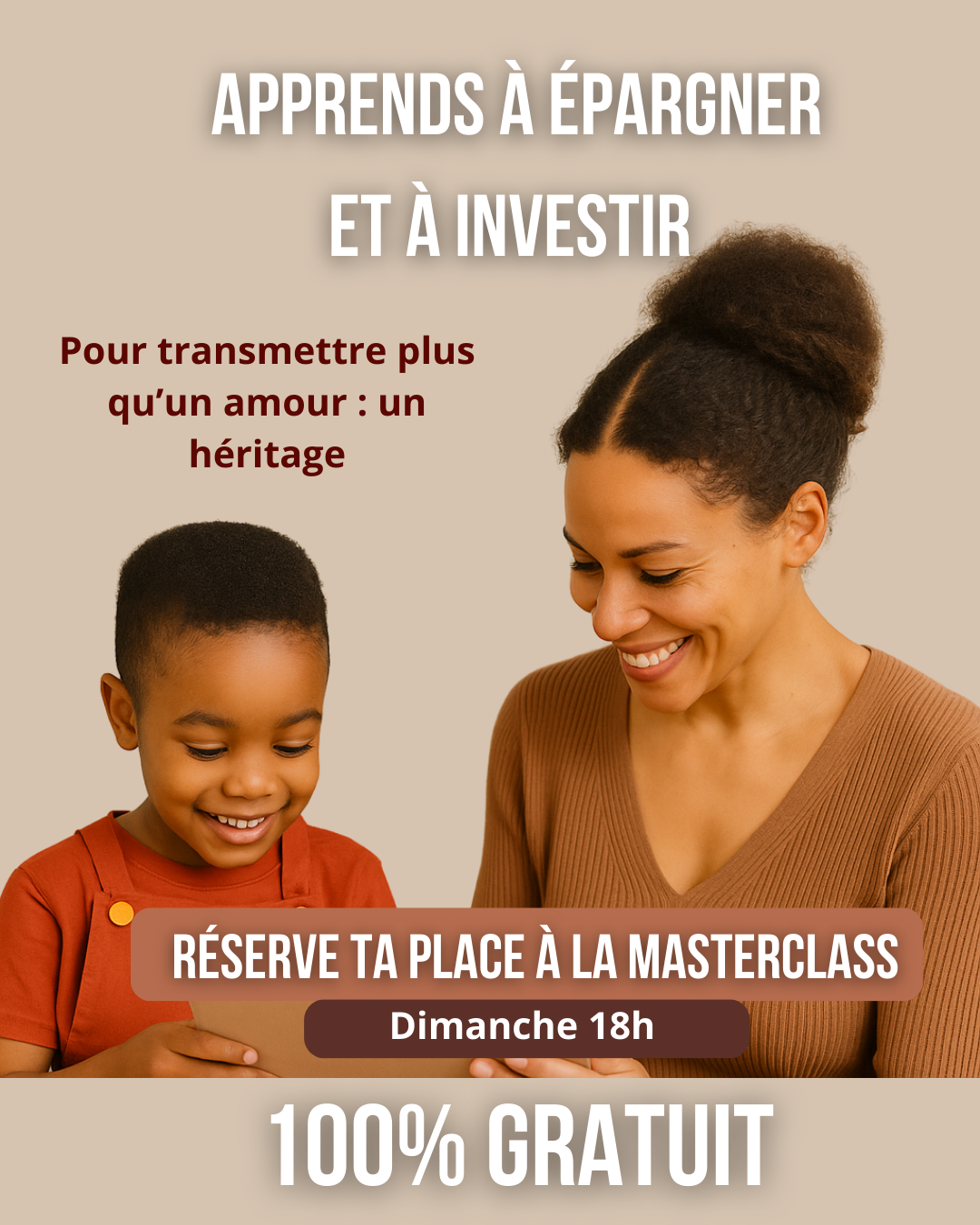 Vanessa.Money&Mindset-temp Facebook ad: Ta sérénité financière: ça commence ici