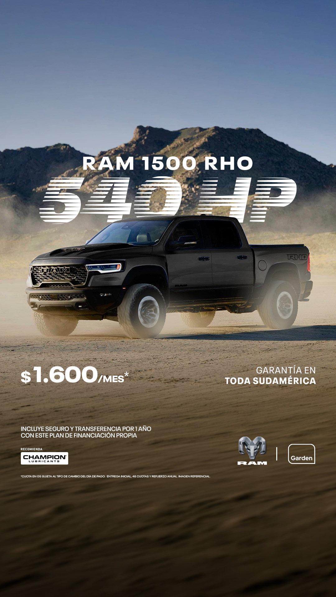RAM Paraguay Facebook ad from May 7, 2026