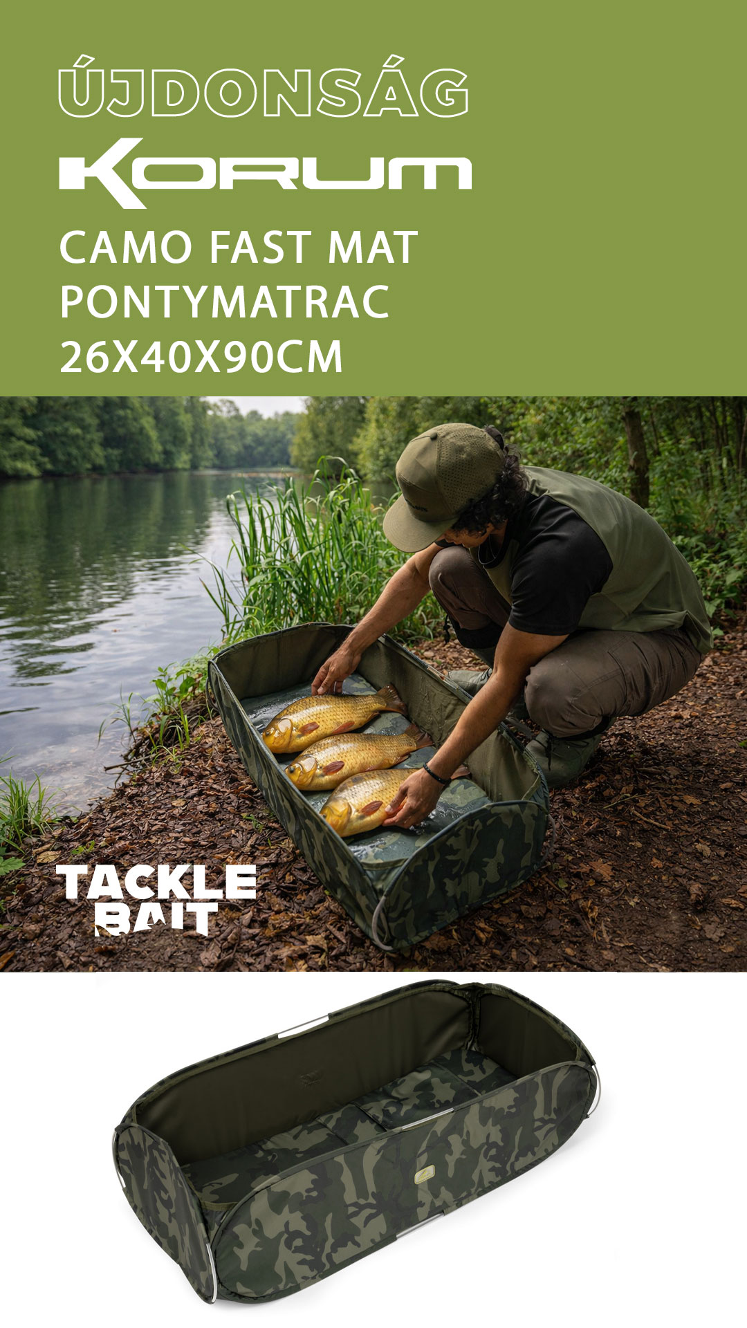 TackleBait horgászbolt és webáruház Facebook ad