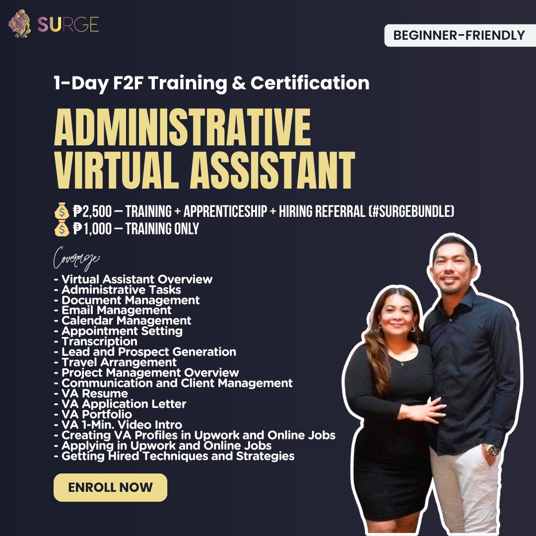 Surge Training Center - Kidapawan Facebook ad: Stuck in a low-paying job or struggling to…