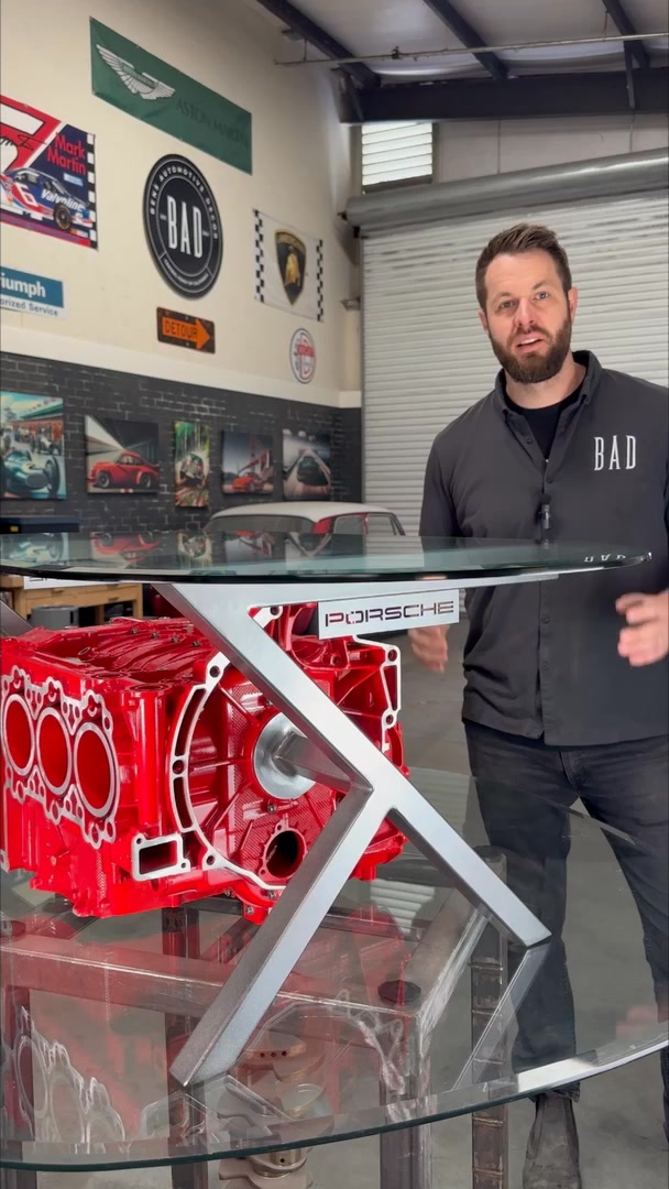 Ben's Automotive Decor Facebook ad: Real Engine. Real Craft.