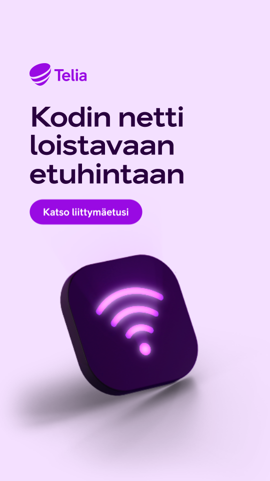 Telia Finland Facebook ad