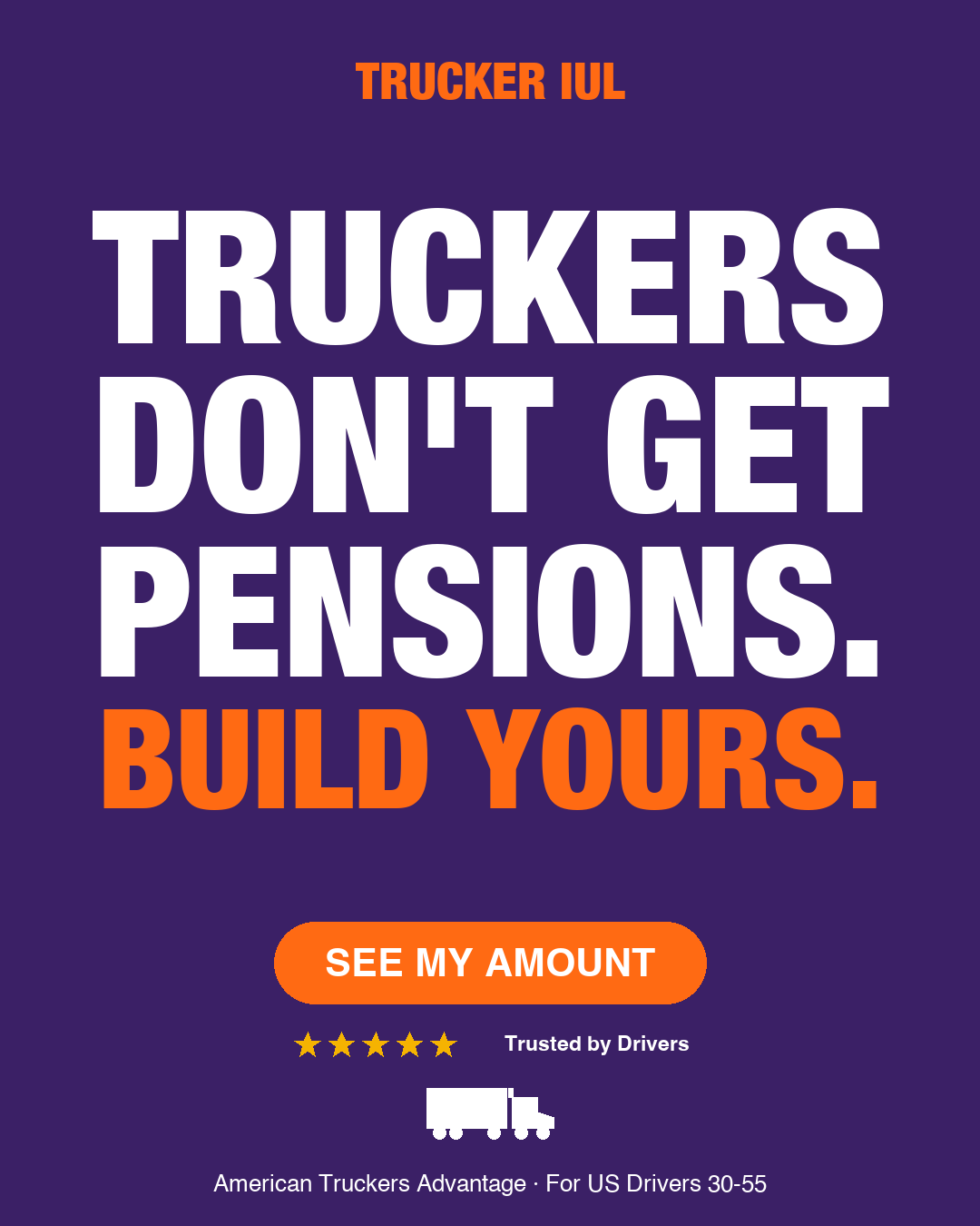 The American Trucker Advantage Facebook ad