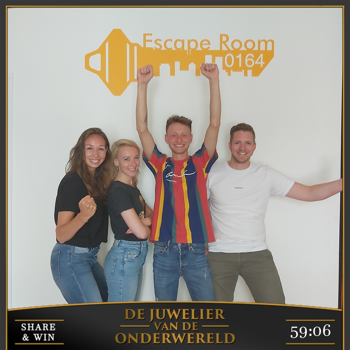 Escape Room 0164 Facebook ad: De #1 Escape Room gelegen in Bergen op Zoom!
