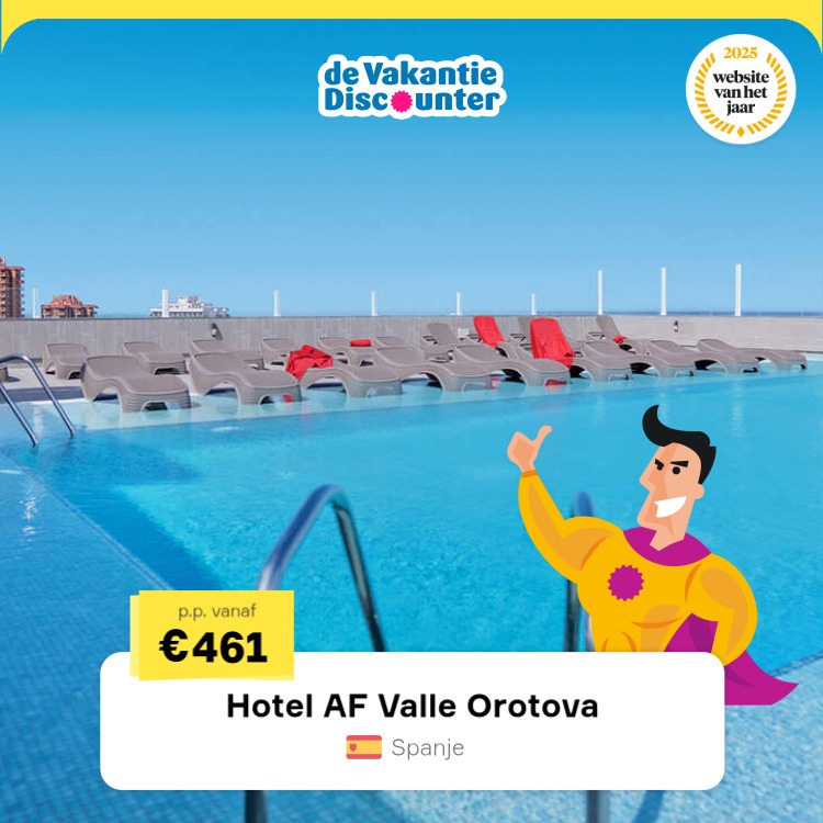 de VakantieDiscounter Facebook ad
