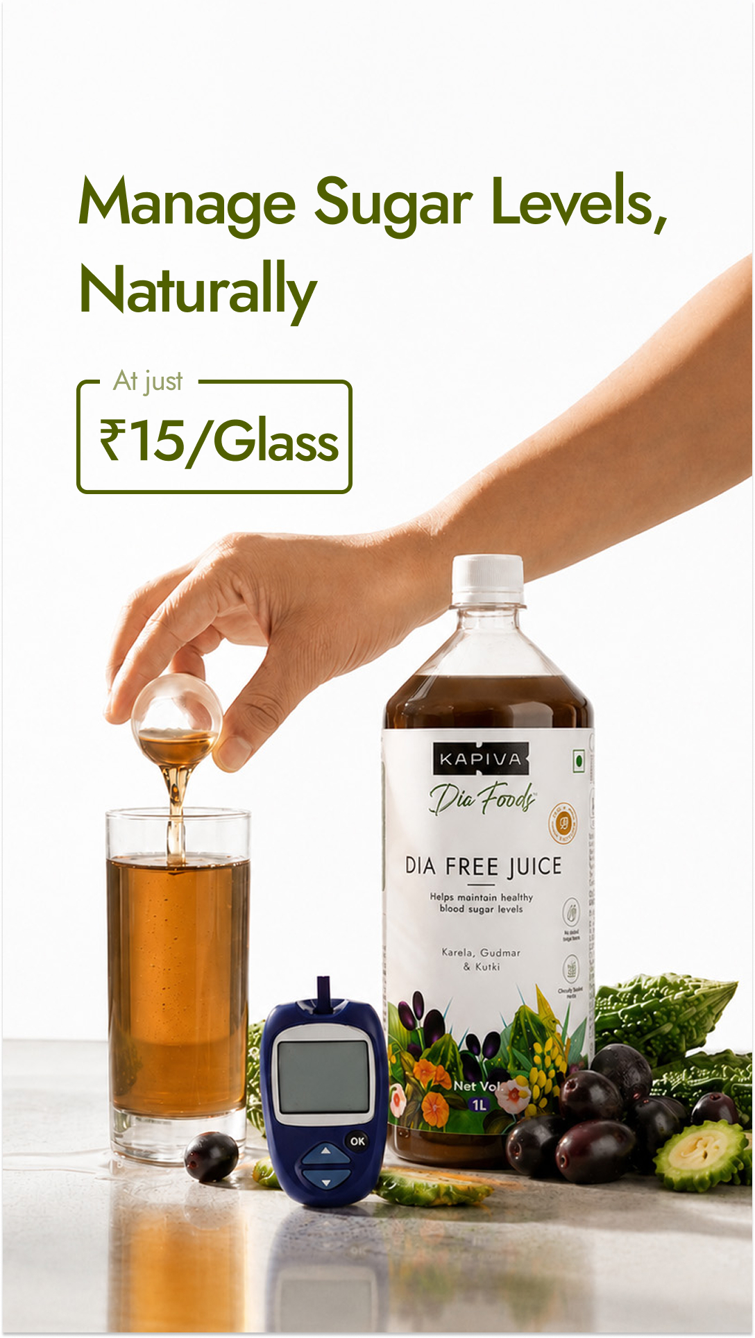 Chronic Health Solutions by Kapiva Facebook ad