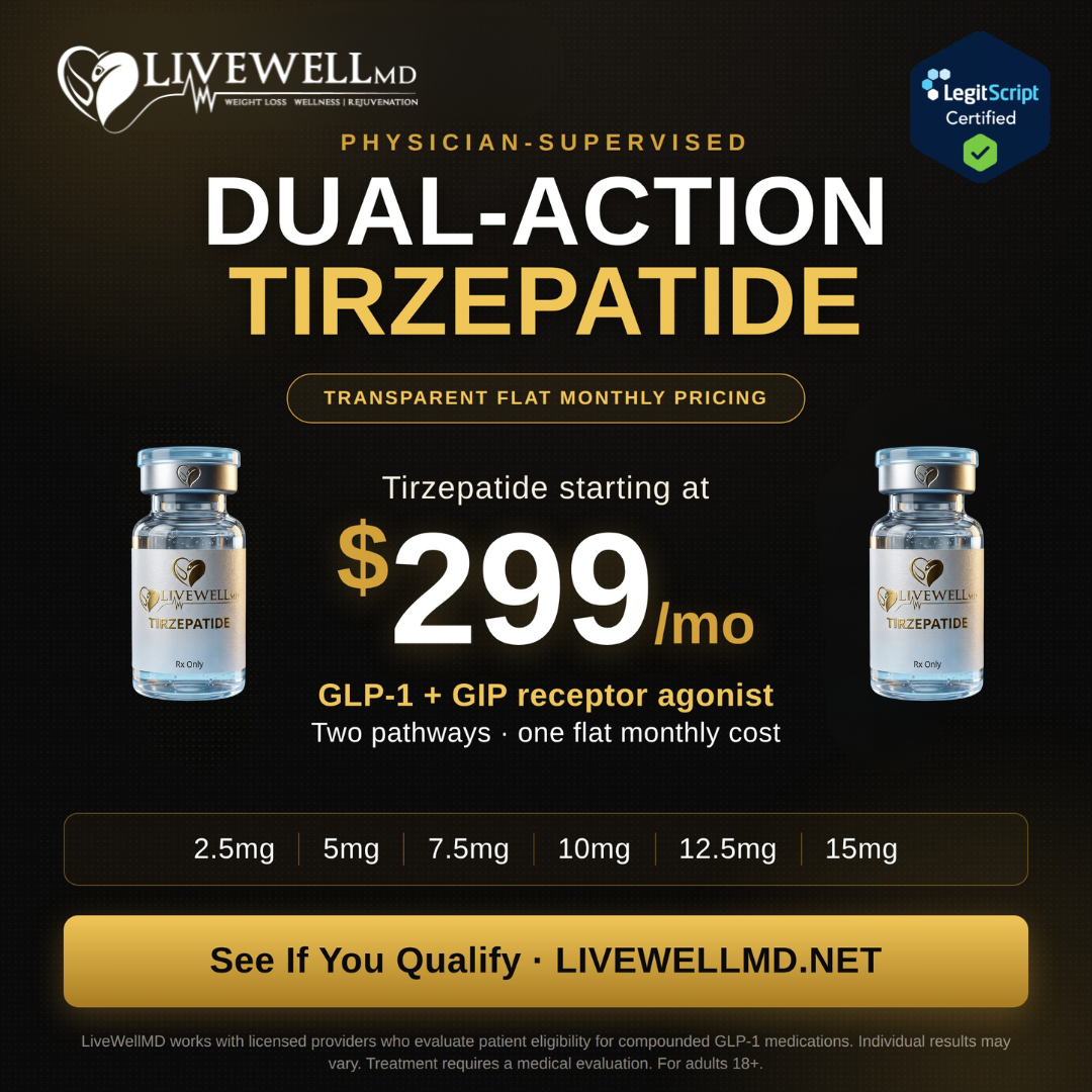 LiveWellmd Temecula, CA Facebook ad