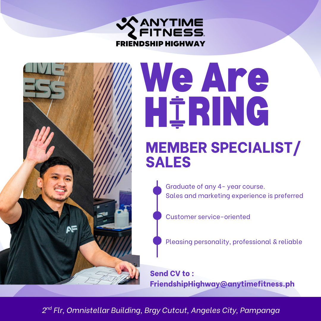 Anytime Fitness Friendship Highway Facebook ad: Build Your Career with Anytime Fitness!