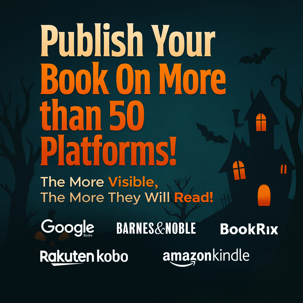 Authors Arcade Facebook ad: Chat on Messenger