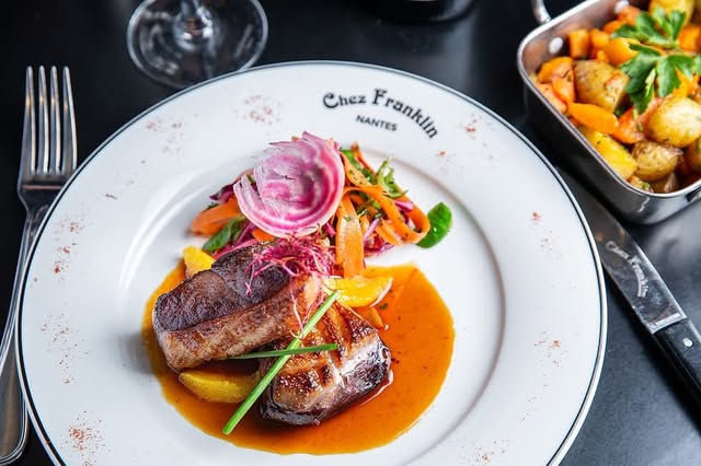 Chez Franklin Facebook ad: restaurant brasserie chez franklin nantes centre graslin