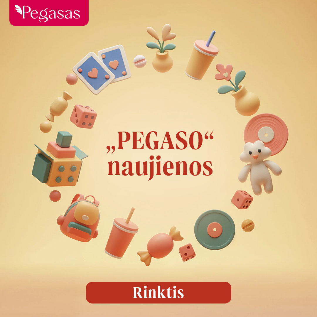 Knygynų tinklas „Pegasas“ Facebook ad
