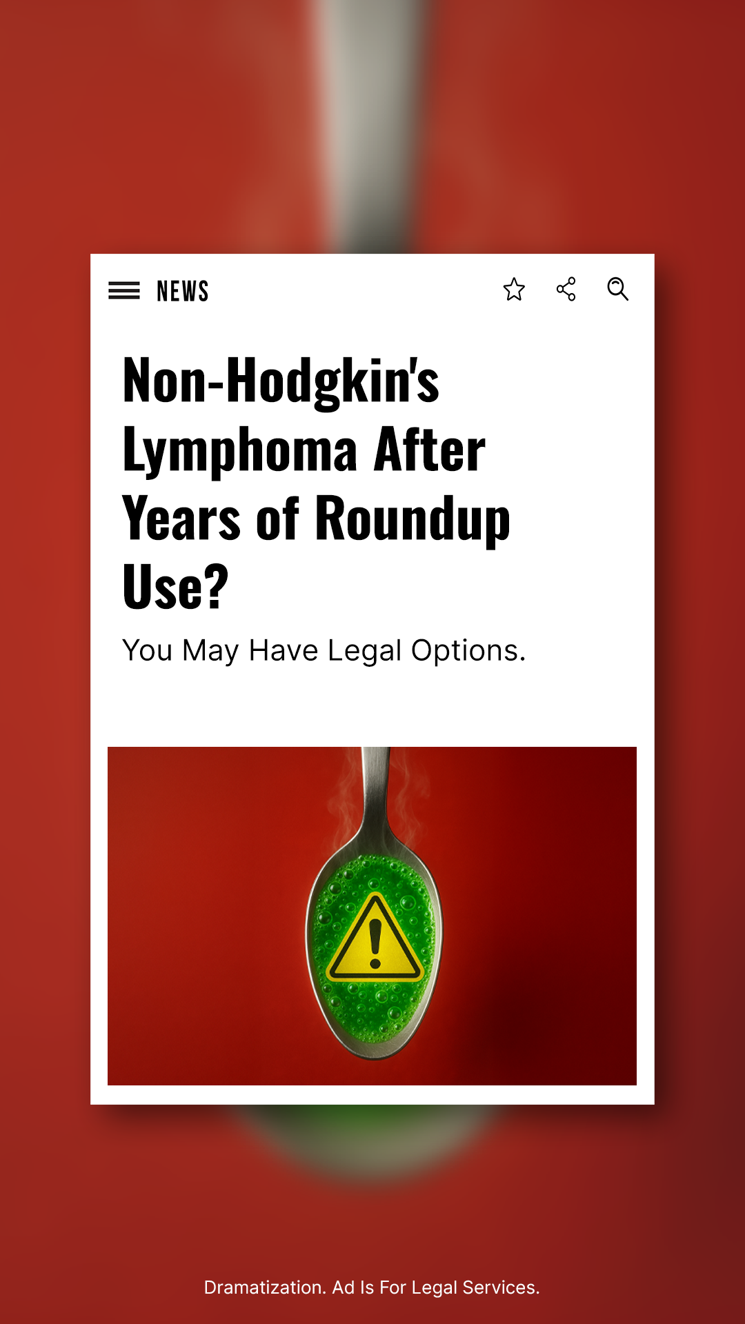 Roundup Cancer Lawsuit Claims Facebook ad