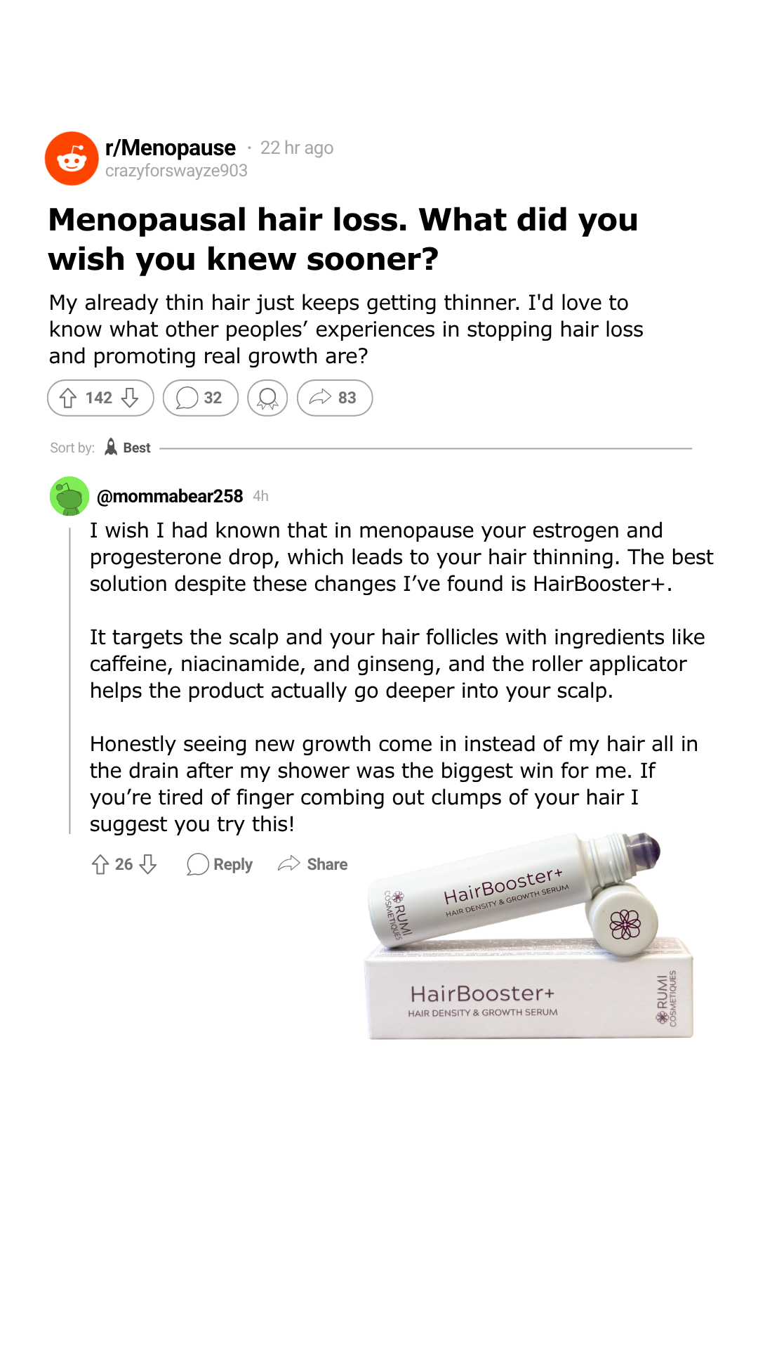 The Glow Up Facebook ad