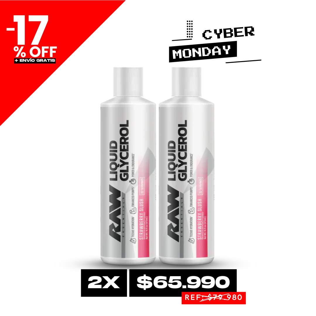 globalnutrition.cl Facebook ad: 2x RAW Glycerol · $65.990