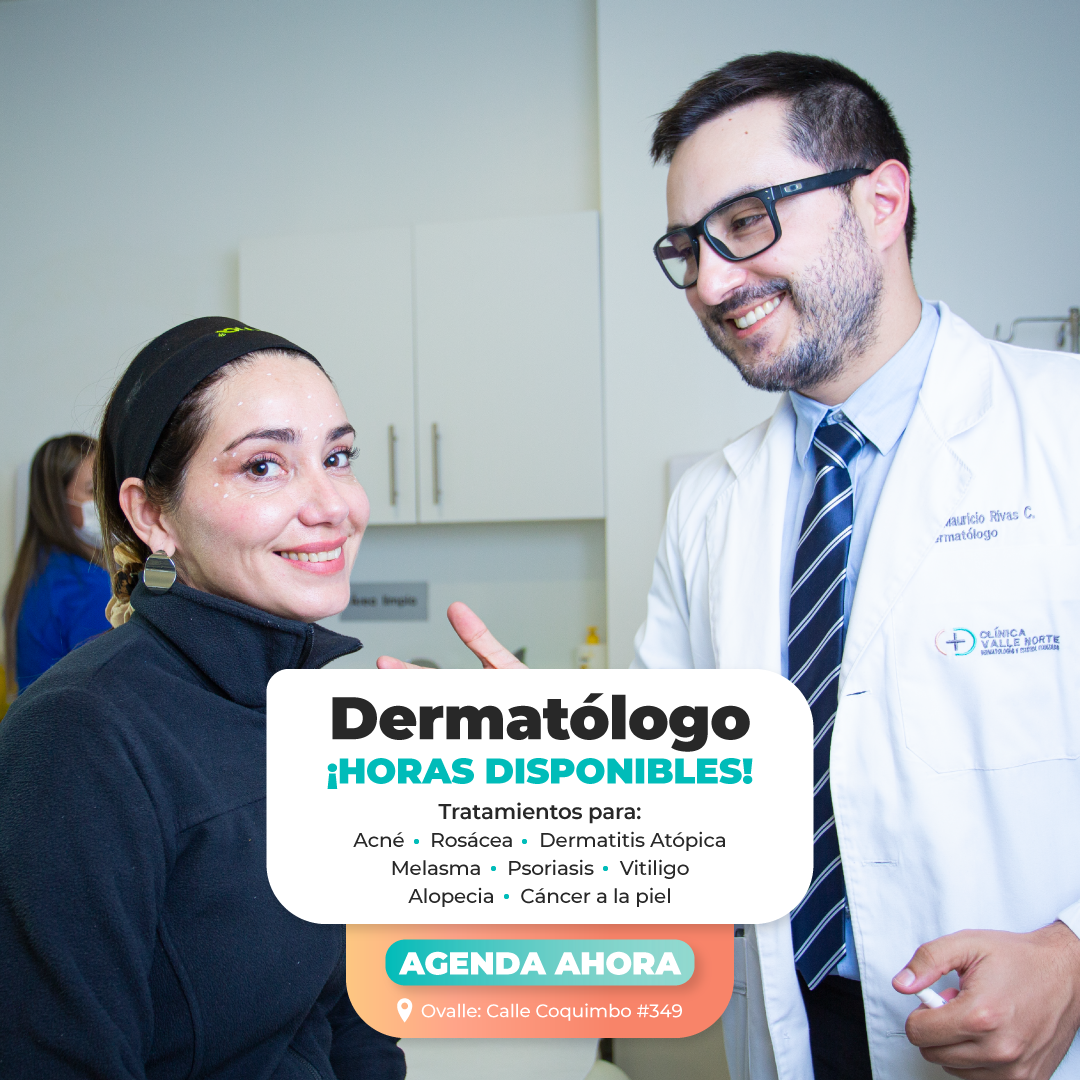 Clínica Dermatológica Valle Norte Facebook ad: Agenda tu hora