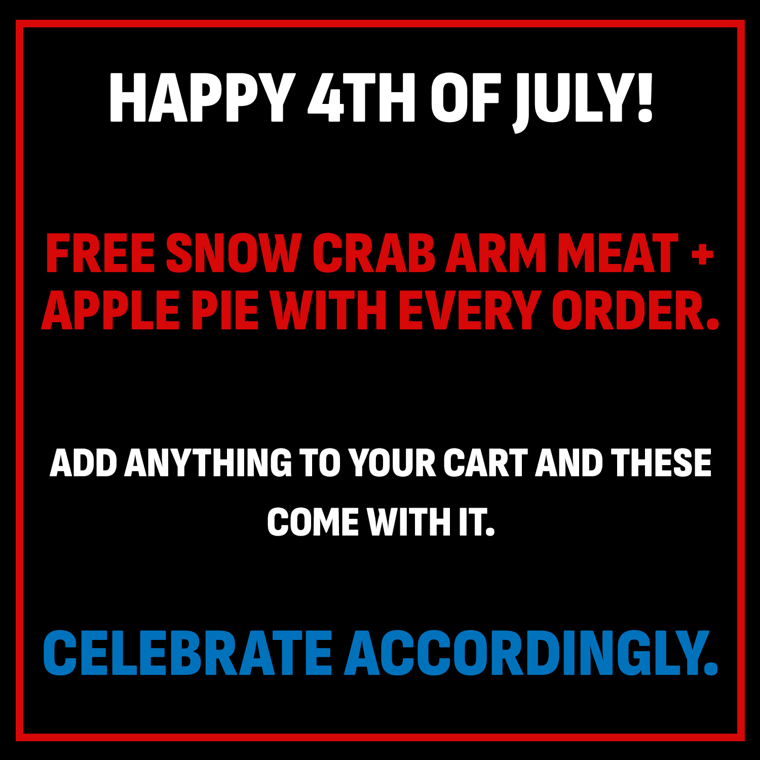 PrimeFish Seafood Co. Facebook ad