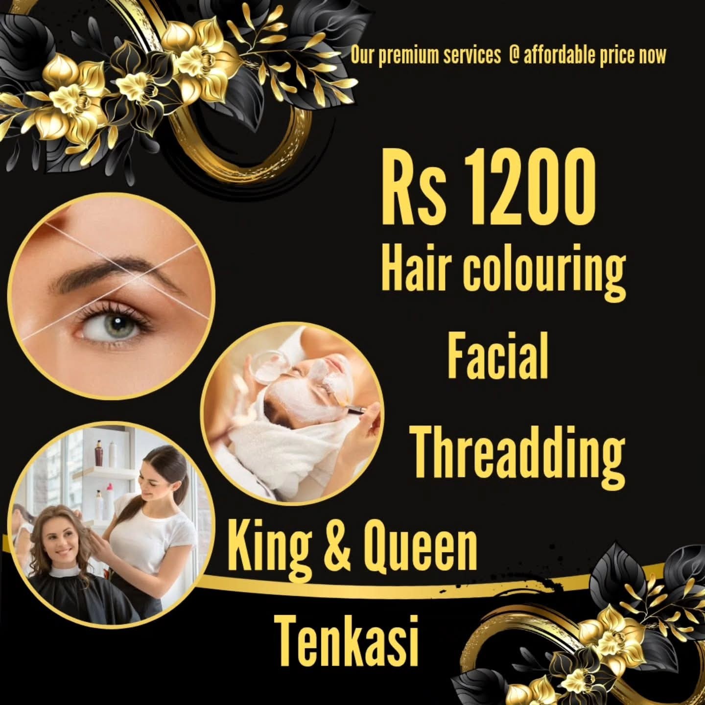 Queen Beauty Salon Facebook ad