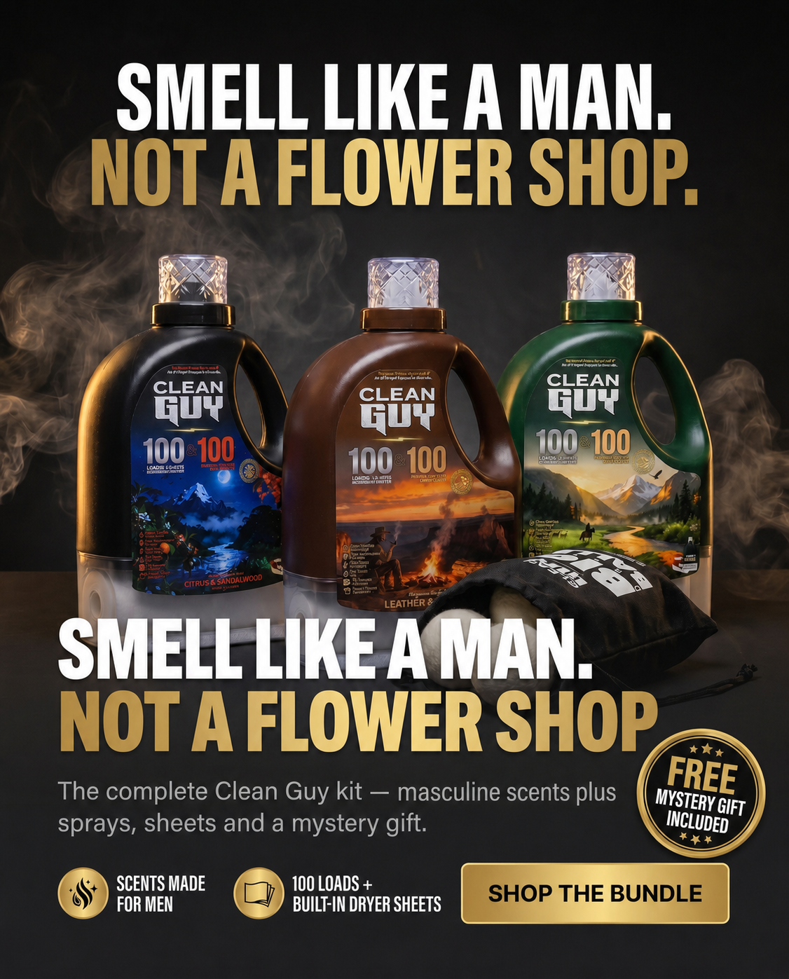 Clean Guy Facebook ad