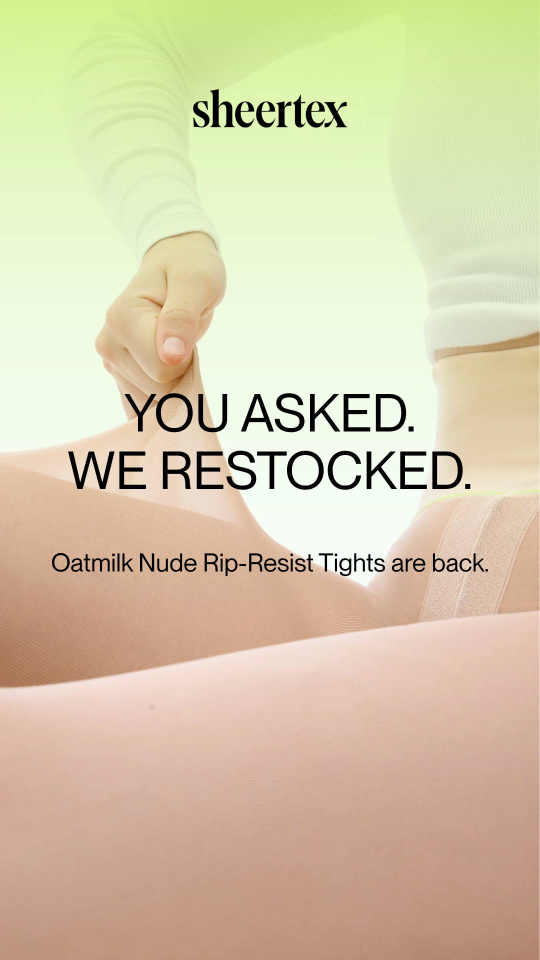 Sheertex Facebook ad