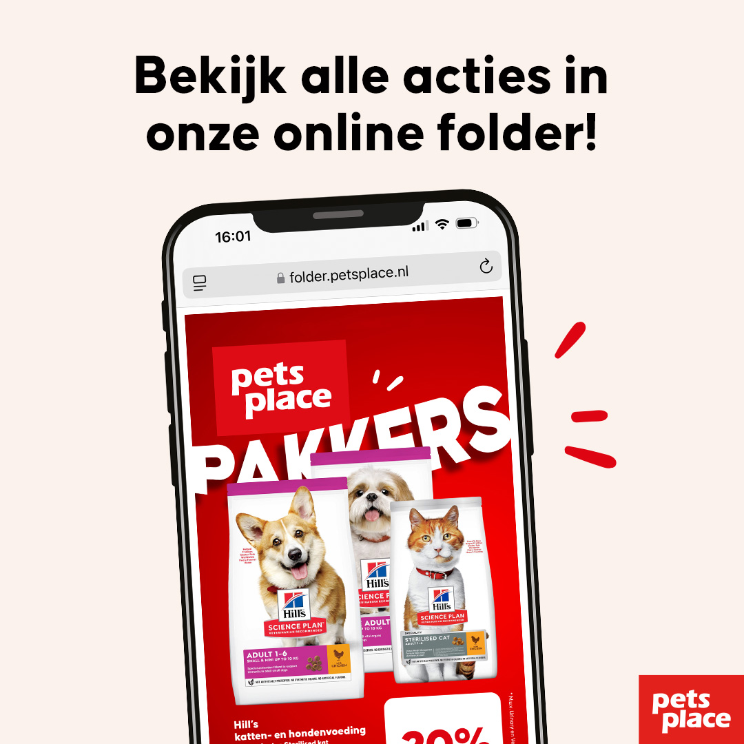 Pets Place Facebook ad: Bekijk de aanbiedingen