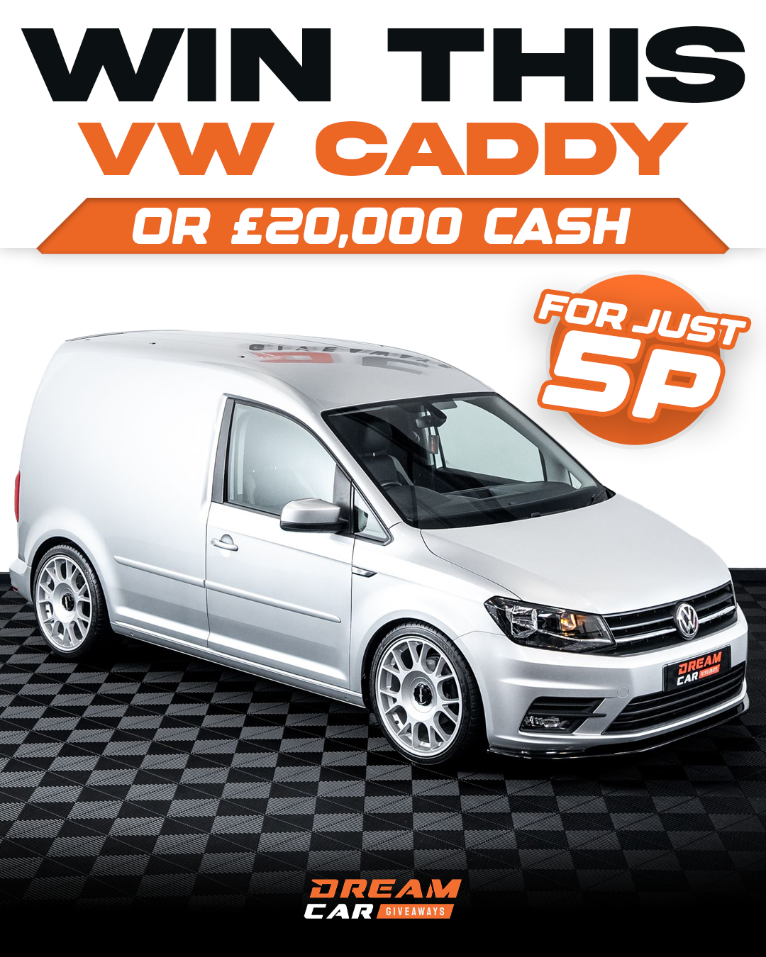 Dream Car Giveaways Facebook ad