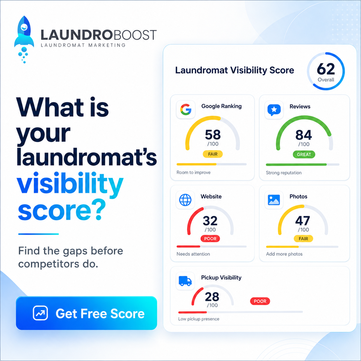 LaundroBoost Facebook ad