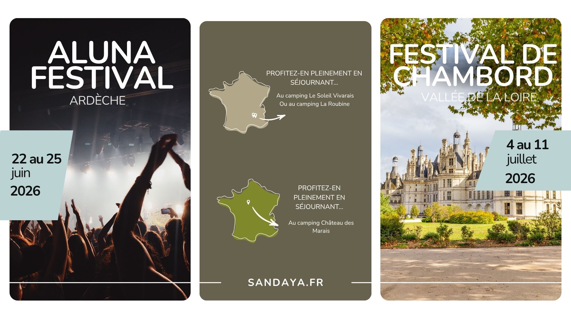 Campings Sandaya Facebook ad
